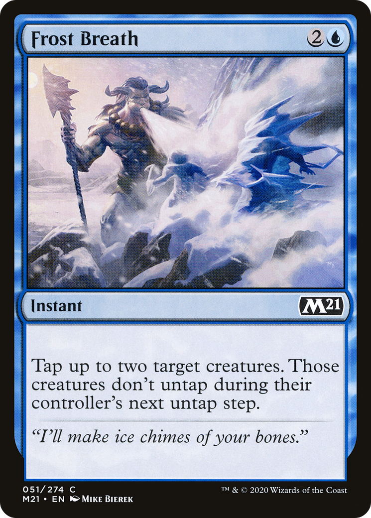 Frost Breath (051) - Core Set 2021