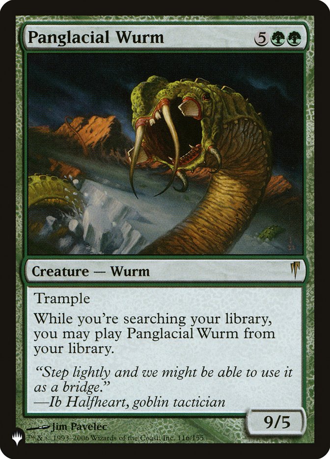 Panglacial Wurm (CSP-116) Foil - The List