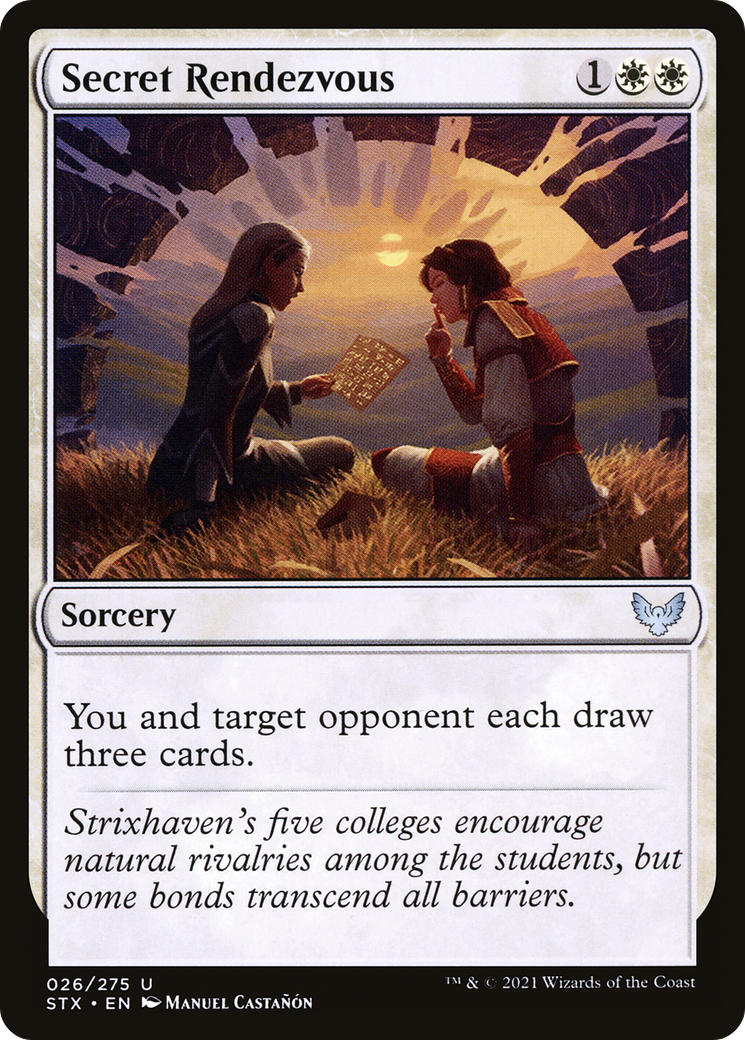 Secret Rendezvous (026) Foil - Strixhaven: School of Mages
