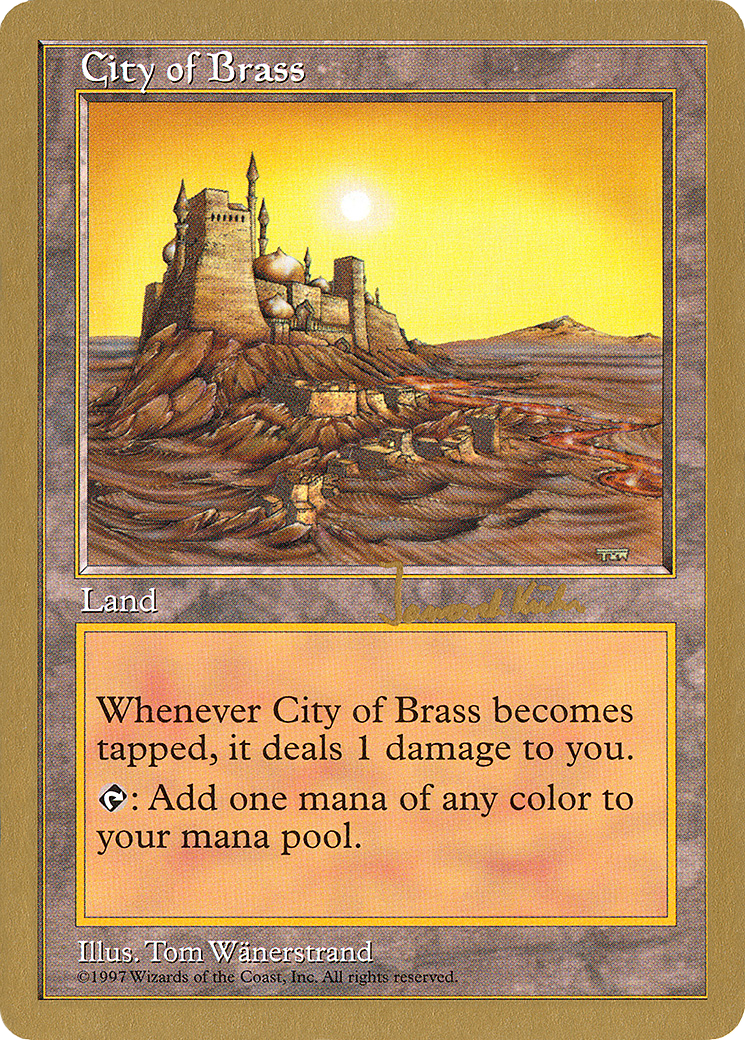 City of Brass (Retro) (jk413) - World Championship Decks 1997