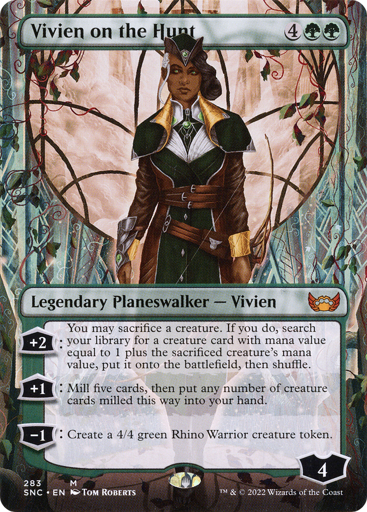 Vivien on the Hunt (Borderless) (283) - Streets of New Capenna