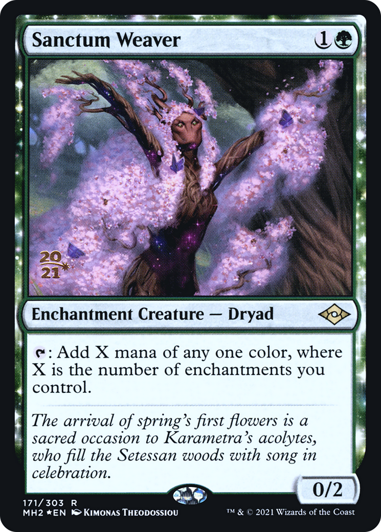 Sanctum Weaver (171) Foil - Modern Horizons 2 Promos