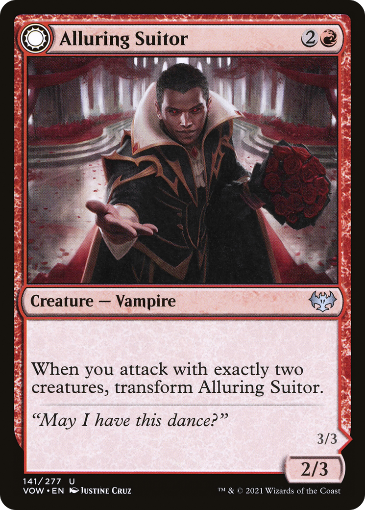 Alluring Suitor // Deadly Dancer (141) - Innistrad: Crimson Vow