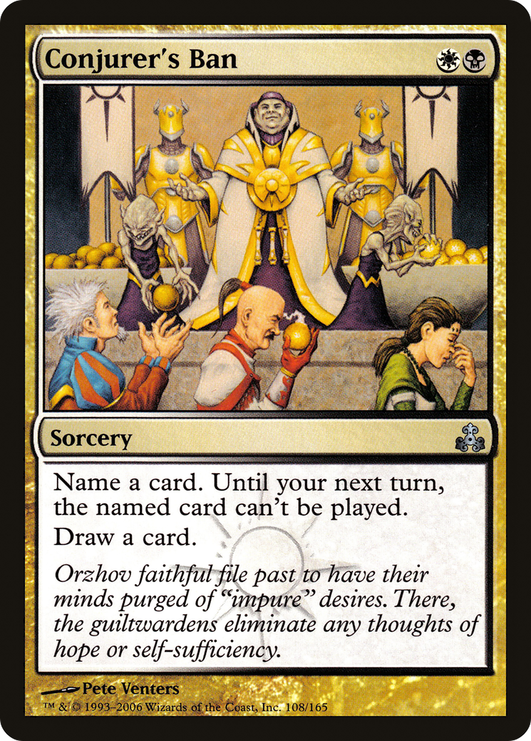 Conjurer's Ban (108) - Guildpact