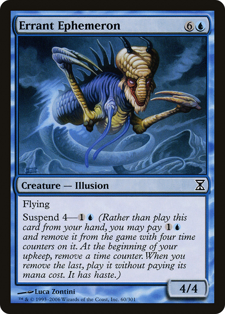 Errant Ephemeron (060) Foil - Time Spiral