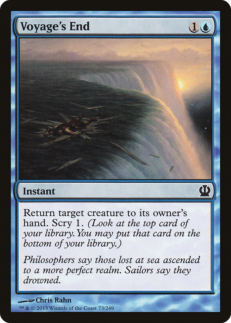 Voyage's End (073) Foil - Theros