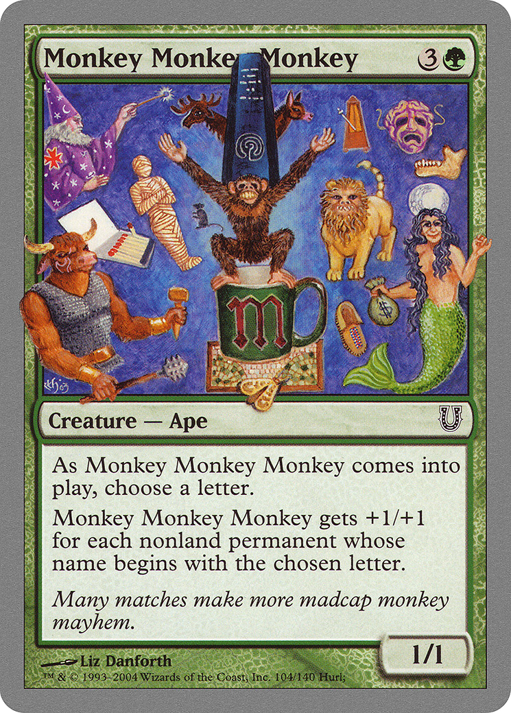 Monkey Monkey Monkey (104) - Unhinged