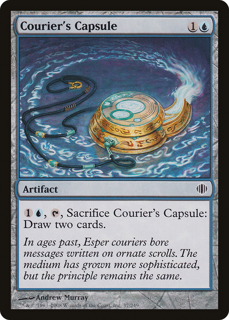 Courier's Capsule (037) Foil - Shards of Alara