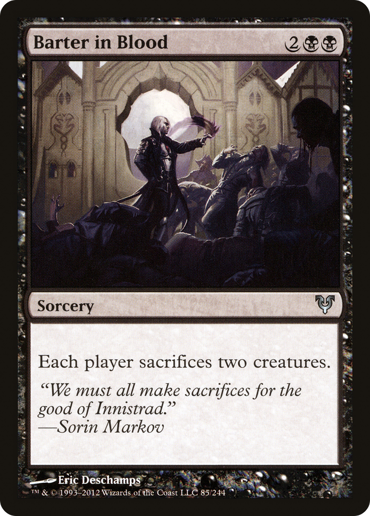 Barter in Blood (085) - Avacyn Restored