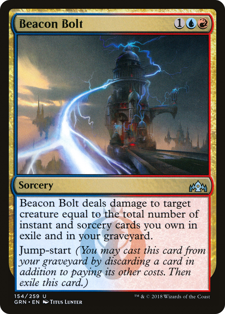 Beacon Bolt (154) - Guilds of Ravnica