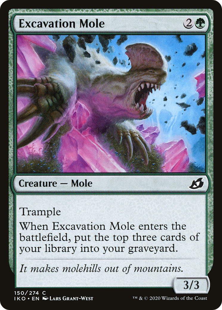 Excavation Mole (150) Foil - Ikoria: Lair of Behemoths