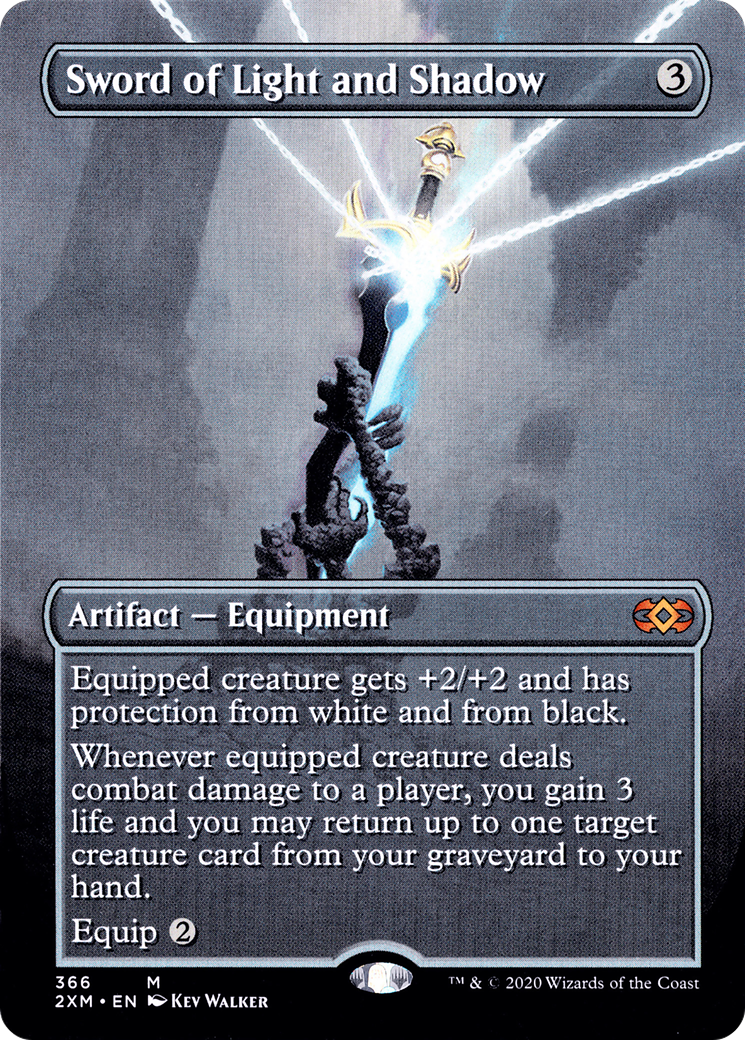 Sword of Light and Shadow (Borderless) (366) - Double Masters