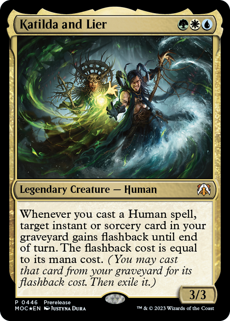 Katilda and Lier (446) Foil - March of the Machine Commander