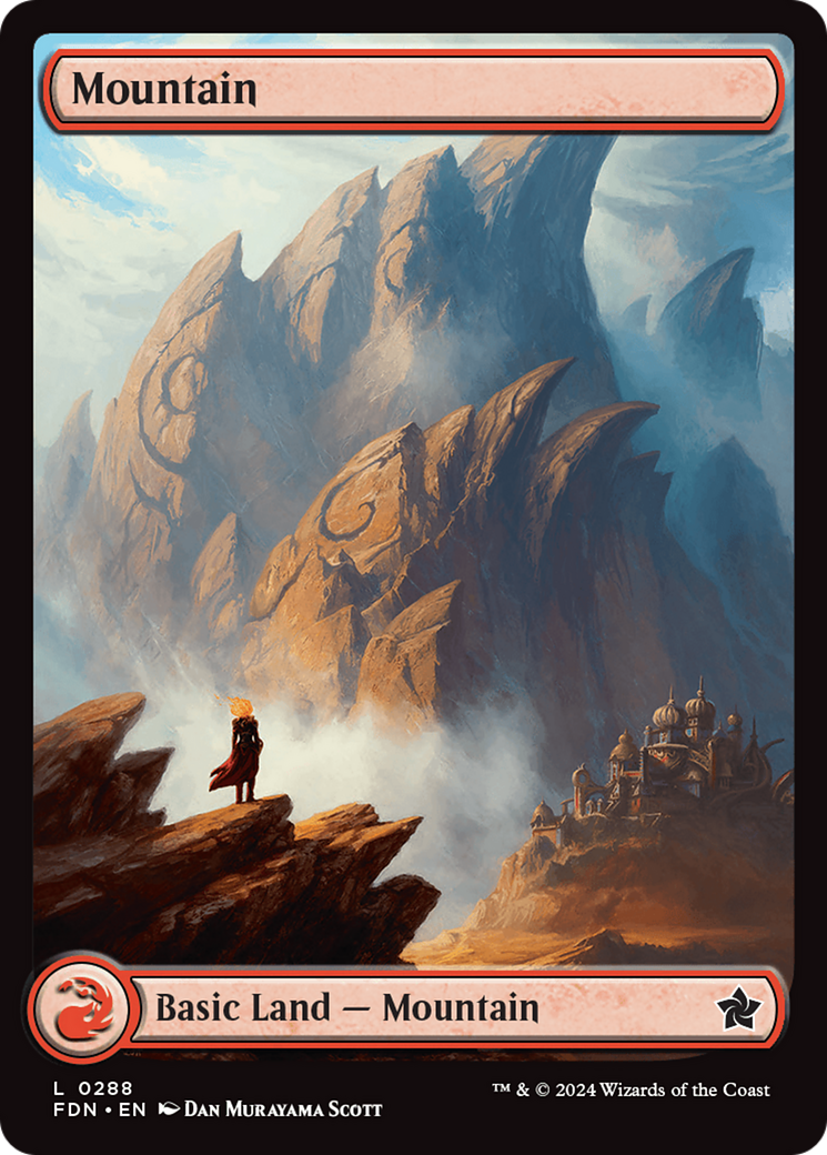 Mountain (288) Foil - Foundations