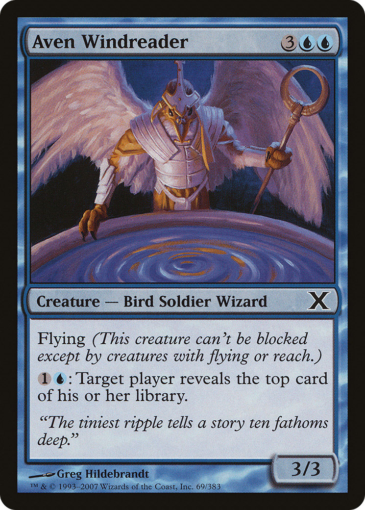 Aven Windreader (069) - Tenth Edition