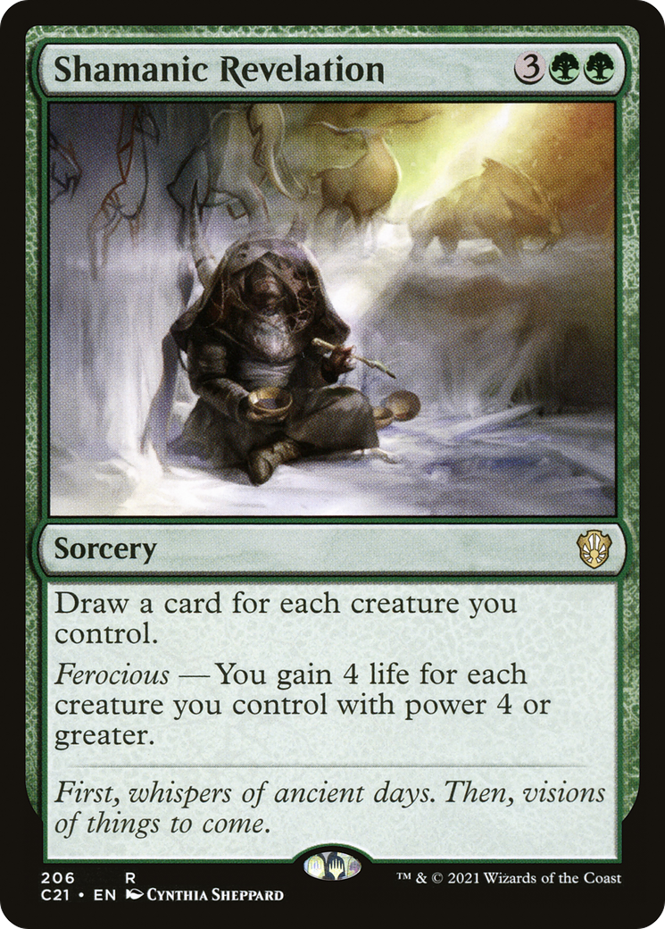 Shamanic Revelation (206) - Commander 2021
