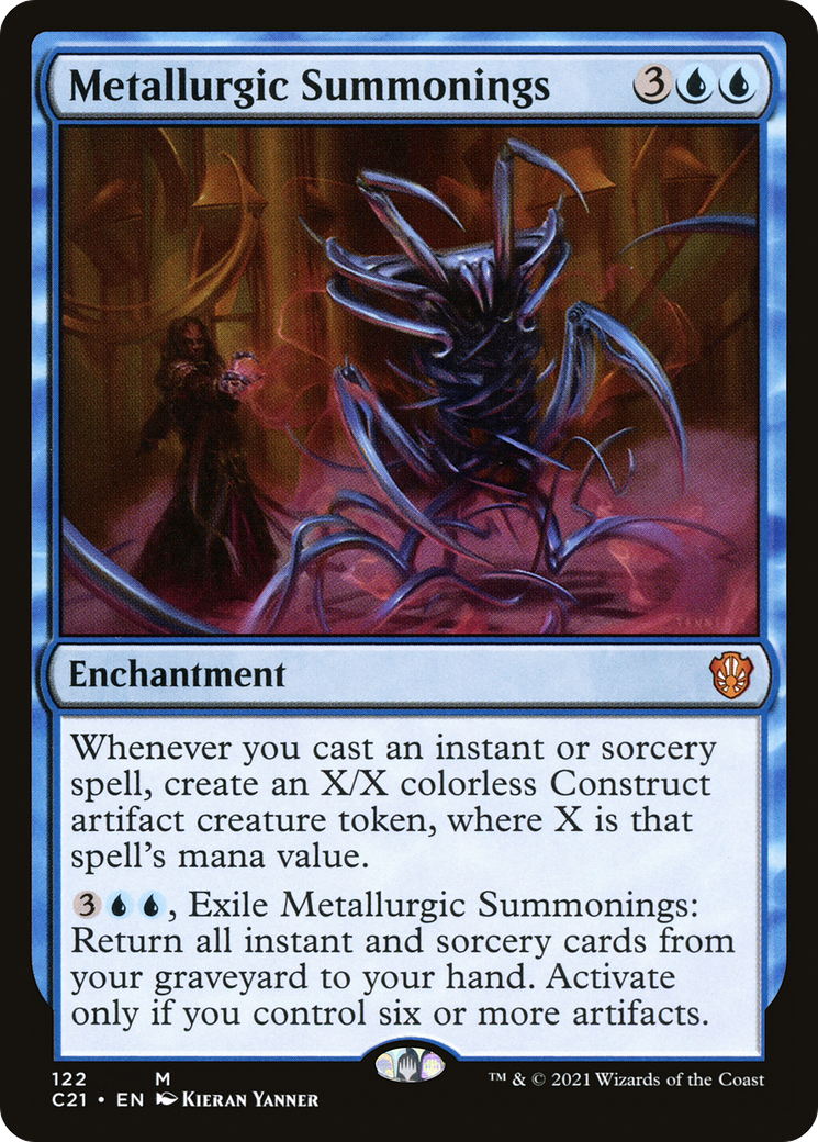 Metallurgic Summonings (122) - Commander 2021