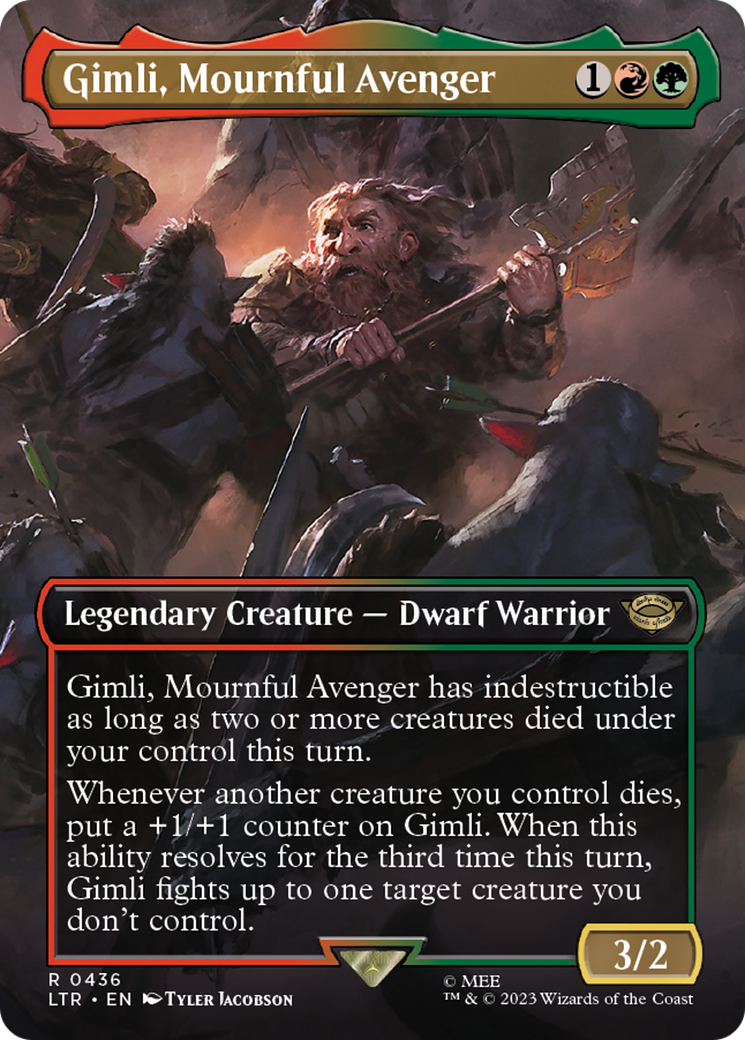 Gimli, Mournful Avenger (436) - The Lord of the Rings: Tales of Middle-earth
