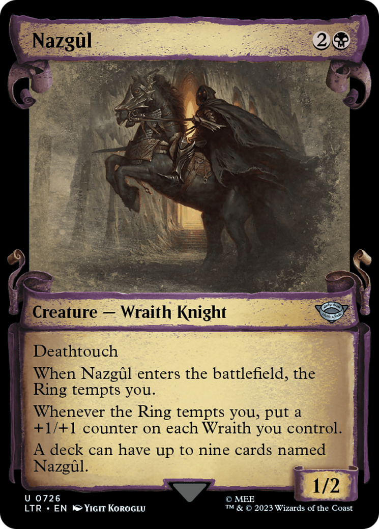 Nazgûl (Showcase) (726) Foil - The Lord of the Rings: Tales of Middle-earth