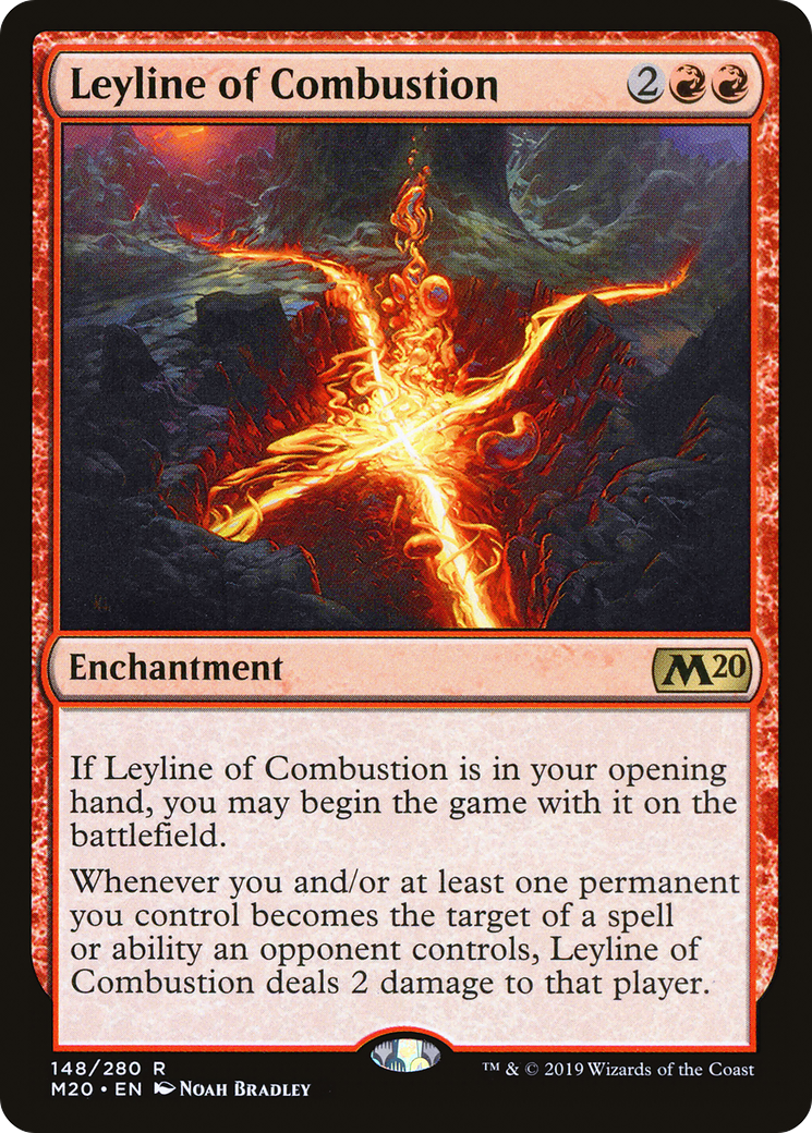 Leyline of Combustion (148) - Core Set 2020
