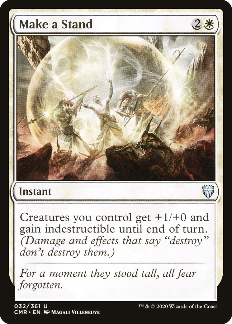 Make a Stand (032) Foil - Commander Legends