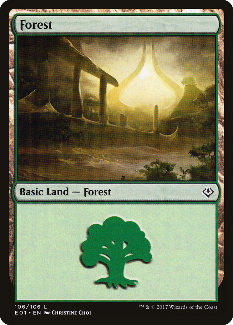 Forest (106) - Archenemy: Nicol Bolas