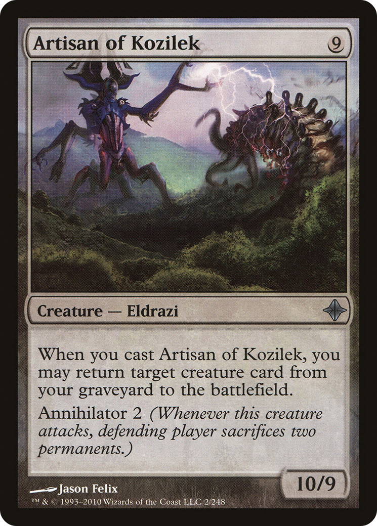 Artisan of Kozilek (002) Foil - Rise of the Eldrazi