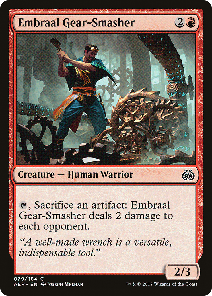 Embraal Gear-Smasher (079) Foil - Aether Revolt