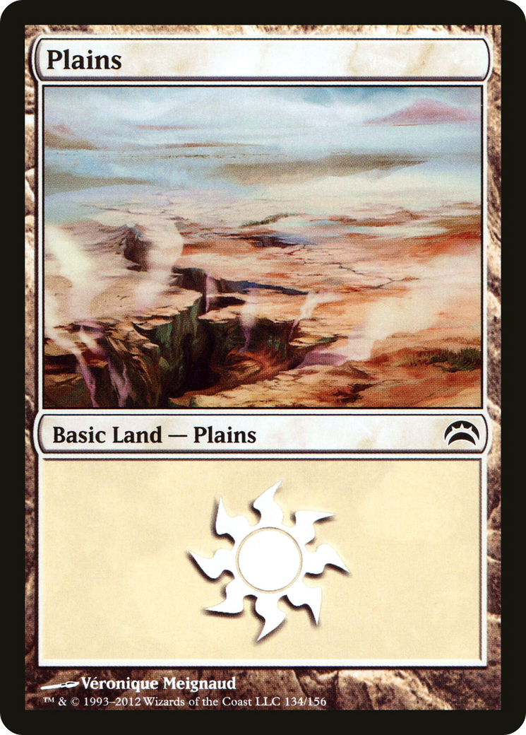 Plains (134) Foil - Planechase 2012