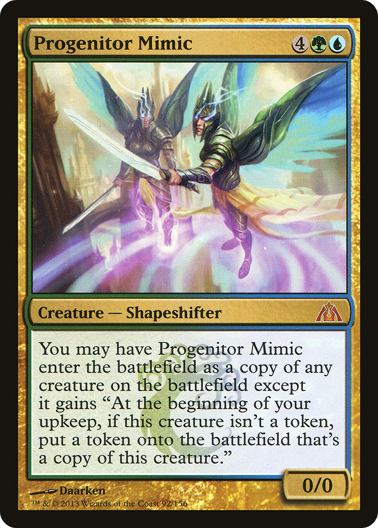 Progenitor Mimic (092) Foil - Dragon's Maze