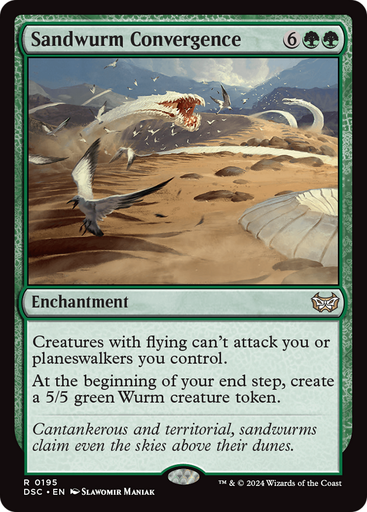 Sandwurm Convergence (195) - Duskmourn: House of Horror Commander