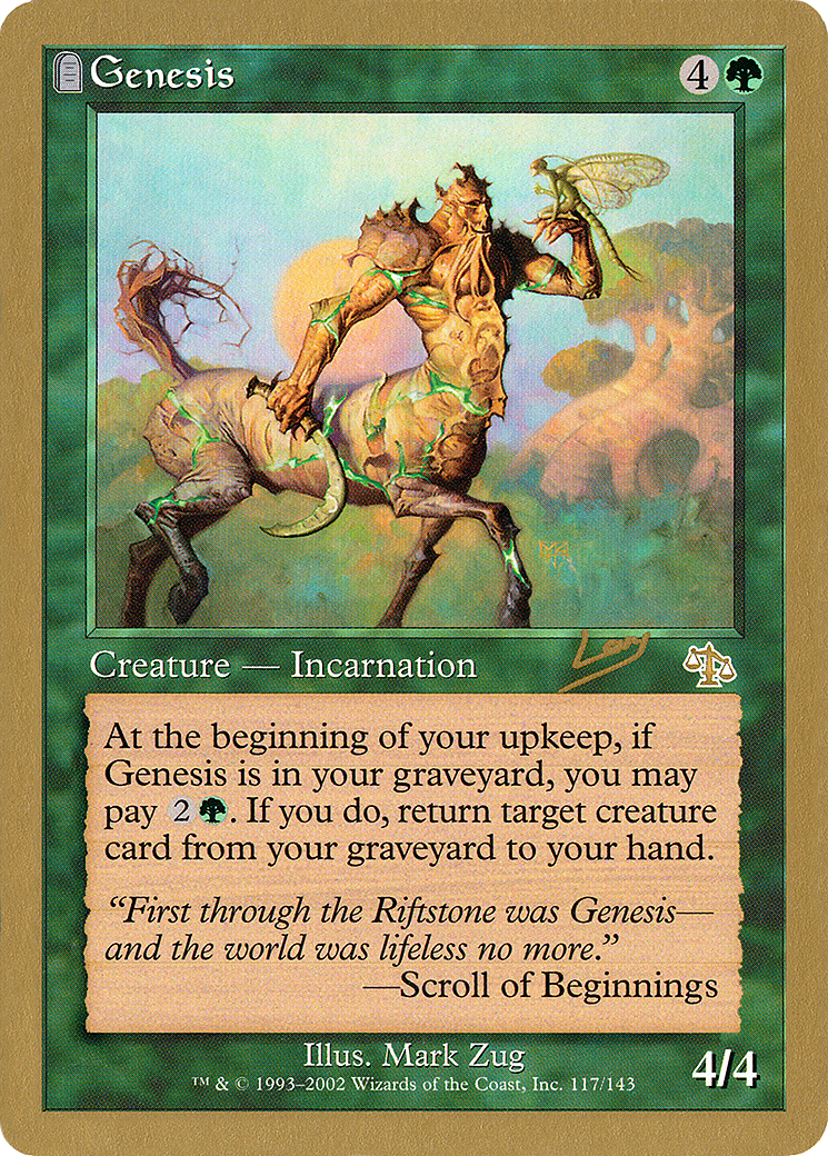 Genesis (Retro) (rl117) - World Championship Decks 2002