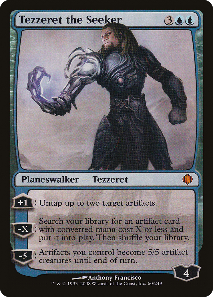Tezzeret the Seeker (060) Foil - Shards of Alara