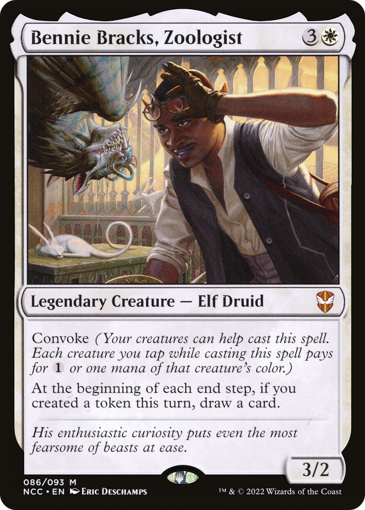 Bennie Bracks, Zoologist (086) Foil - New Capenna Commander