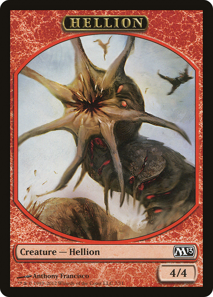 Hellion Token (007) - Magic 2013 Tokens