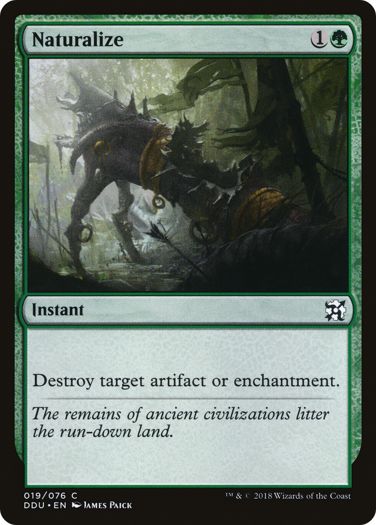 Naturalize (019) - Duel Decks: Elves vs. Inventors