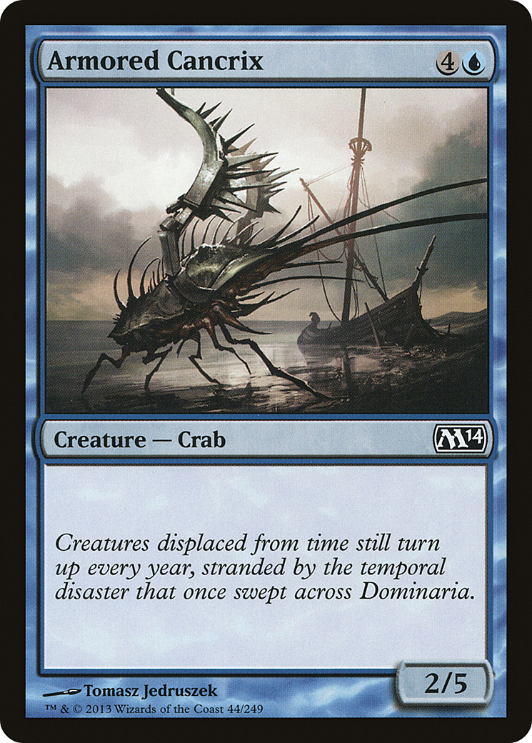 Armored Cancrix (044) Foil - Magic 2014