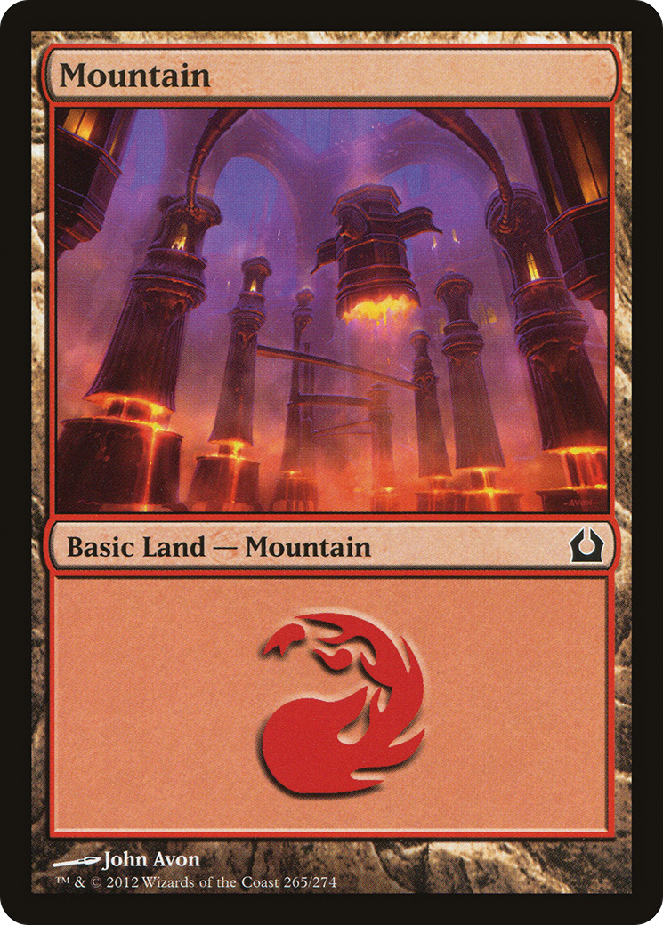 Mountain (265) Foil - Return to Ravnica