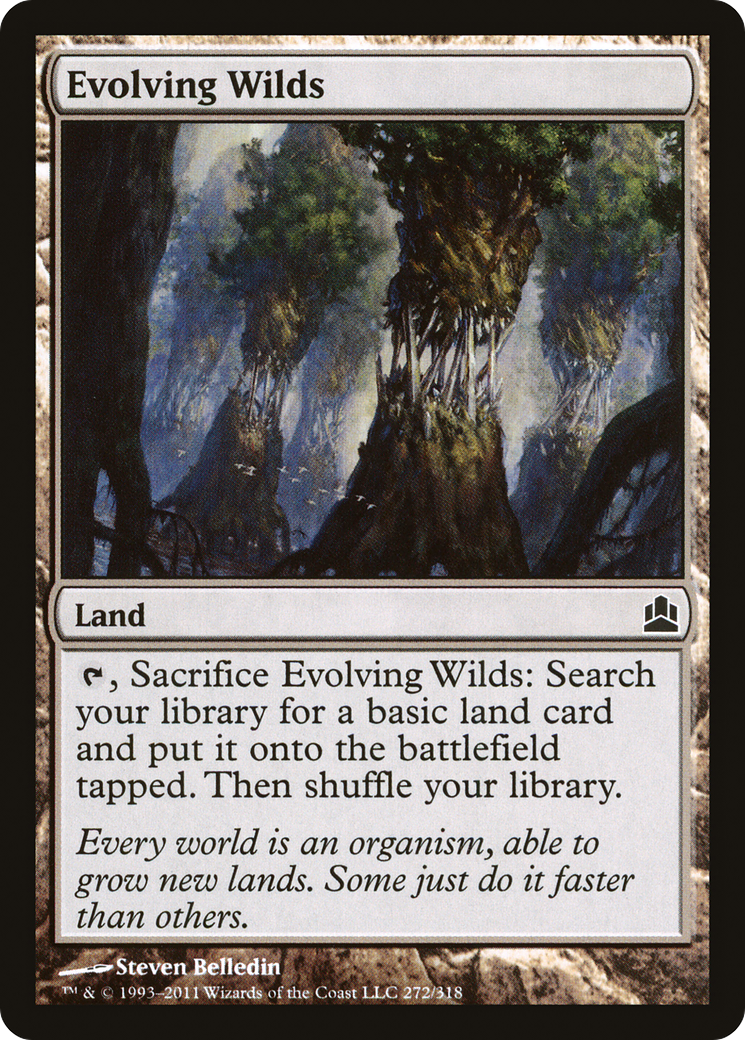 Evolving Wilds (272) - Commander 2011