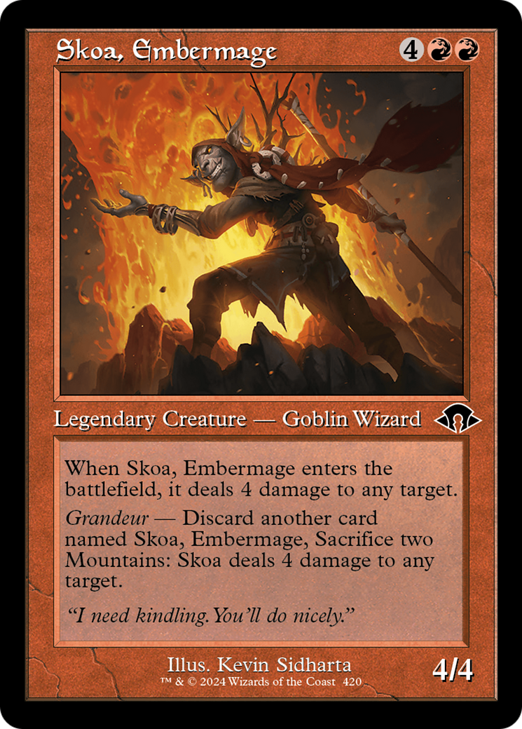 Skoa, Embermage (Retro) (420) Foil - Modern Horizons 3