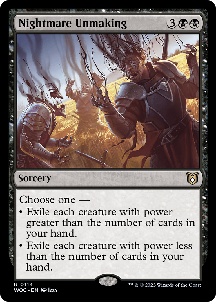 Nightmare Unmaking (114) - Wilds of Eldraine Commander