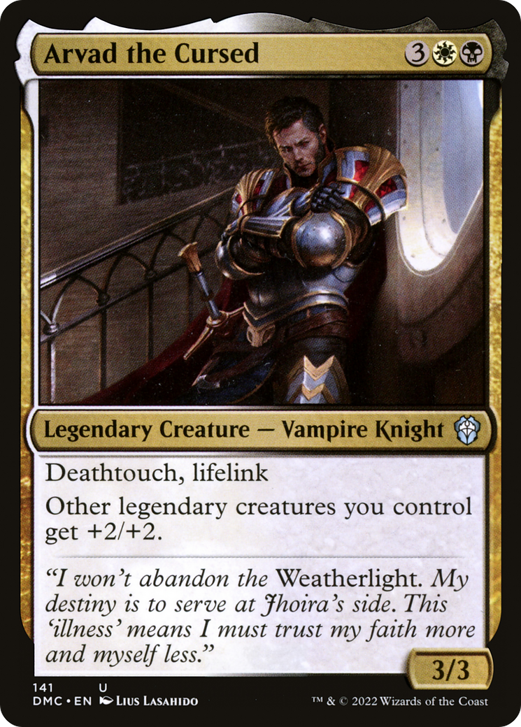 Arvad the Cursed (141) - Dominaria United Commander