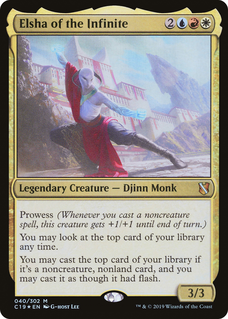 Elsha of the Infinite (040) Foil - Commander 2019