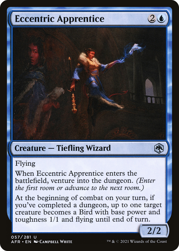 Eccentric Apprentice (057) Foil - Adventures in the Forgotten Realms