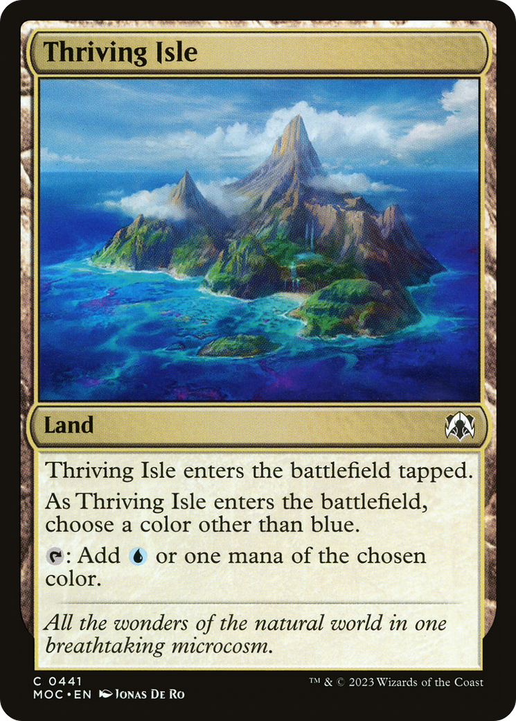 Thriving Isle (441) - March of the Machine Commander