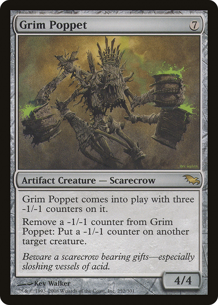 Grim Poppet (252) Foil - Shadowmoor
