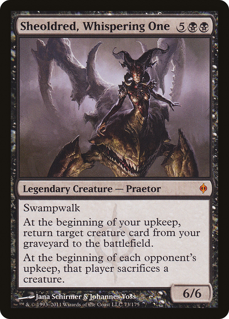 Sheoldred, Whispering One (073) - New Phyrexia