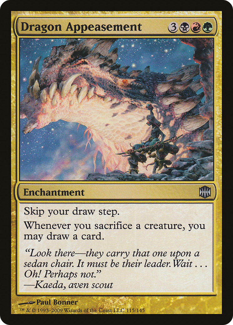 Dragon Appeasement (115) - Alara Reborn
