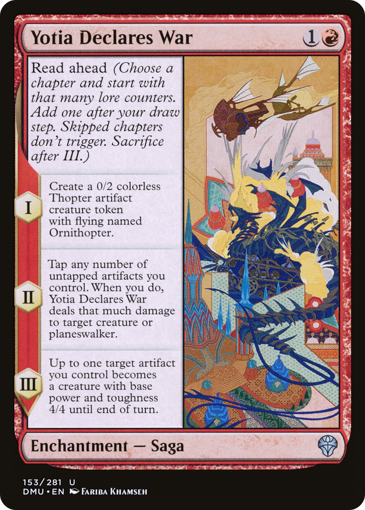 Yotia Declares War (153) Foil - Dominaria United