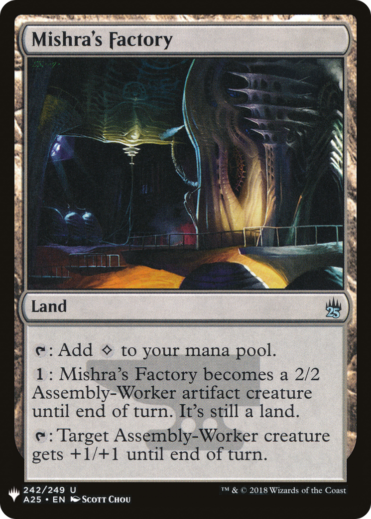 Mishra's Factory (A25-242) - The List